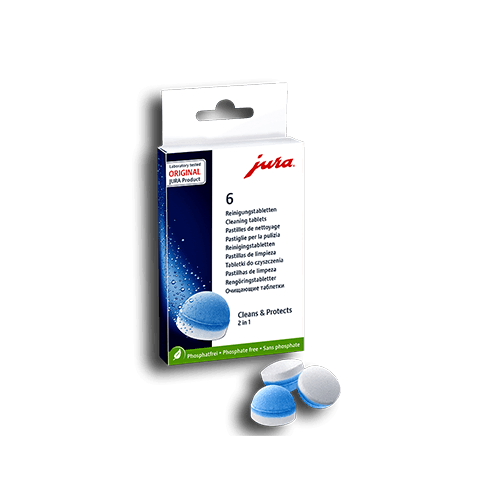 RoastCoffee2u Jura Two Phase Cleaning Tablets (6 pcs)